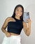 cropped recorte canelado - loja online