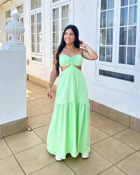 Vestido Gabriela (liso) - comprar online