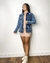 vestido gola alta canelado - comprar online