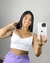 Cropped bengaline meia taça - comprar online
