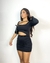 vestido mula manca recortes (suplex) - comprar online