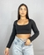 Cropped decote redondo - comprar online