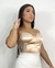 corset cetim renda