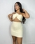 Conjunto flor tricot modal