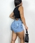 Short jeans claro cinto preto - comprar online