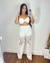 conjunto calça renda tricot - comprar online