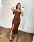 vestido longo meia taça
