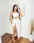 vestido longo lurex - comprar online