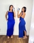 vestido longo zíper - comprar online