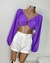 cropped amarração bufante - loja online