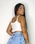 cropped bico ribana - comprar online