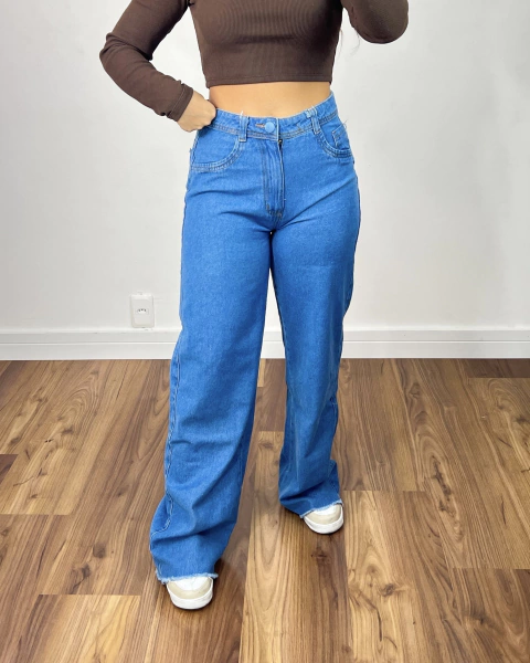 wide leg lisa (lavagem azul)