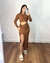 vestido fenda nó (manga longa) na internet