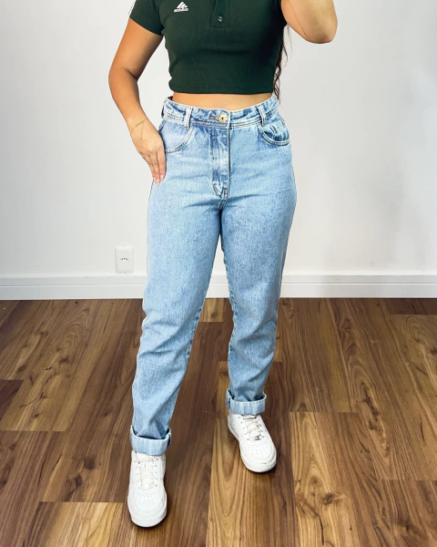 calça jeans mom (Be Jeans)