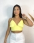 Top v babado crepe - Prin Modas