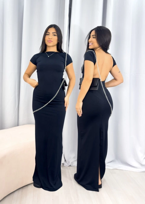 Vestido Francine longo