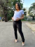 Calça Fatima Sarja com Elastano - comprar online