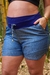Shorts Taty Jeans com Regulagem do Cós de Suplex