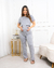 Pijama Mavie Amamentação Manga Curta de Malha - comprar online