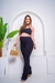 Calça Lua Flare de Suplex com Poliamida Gestante - comprar online