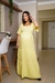 Vestido Gestante Odelia Longo com Lastex - comprar online