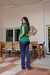 Calça Jeans Fabiana Flare - Gestante & Cia / Frete Grátis 