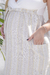 Vestido Eugenia Linho Com Bolso Lateral - Gestante & Cia / Frete Grátis 