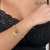 PULSEIRA DUPLA COM PINGENTES DA SORTE FOLHEADO EM OURO 18K
