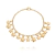 PULSEIRA ESTRELA FOLHEADA EM OURO 18K