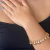 PULSEIRA ESTRELA FOLHEADA EM OURO 18K - comprar online