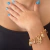 PULSEIRA PINGENTES DIVERSOS DA SORTE FOLHEADA EM OURO 18K - comprar online