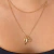 COLAR DUPLO PINGENTES DA SORTE FOLHEADO EM OURO 18K - comprar online