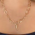 COLAR DENTE DE ELEFANTE FOLHEADO EM OURO 18K - comprar online