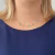 COLAR CHOKER ZIRCONIAS MEDIAS COLORIDAS FOLHEADO EM OURO 18K