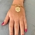PULSEIRA MANDALA DA SORTE FOLHEADA EM OURO 18K na internet