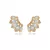 EARCUFF NAVETES FOLHEADO EM OURO 18K
