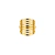 ANEL FORMATO ESPIRAL DOURADO