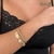 PULSEIRA 10 MANDAMENTOS FOLHEADO EM OURO 18K
