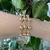 PULSEIRA 3 FIOS DE BOLAS FOLHEADO EM OURO 18K - comprar online