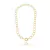 COLAR DE ELOS OVAIS FOLHEADO EM OURO 18K