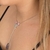 CONJUNTO COLAR GOTAS DE ZIRCÔNIAS COLORIDAS FOLHEADO EM RÓDIO - comprar online