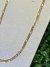 COLAR MASCULINO ELOS GRUMET EM OURO 18 - comprar online