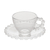 CJ 4 XICARAS CAFE CRISTAL DE CHUMBO C/PIRES DAISY 80ml - WS Decor