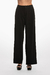 Pantalón recto negro con brillos laterales. Mod. Noor Sku. 33670