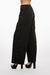Pantalón recto negro con brillos laterales. Mod. Noor Sku. 33670