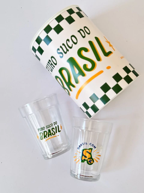 Kit copo americano brasil - comprar online