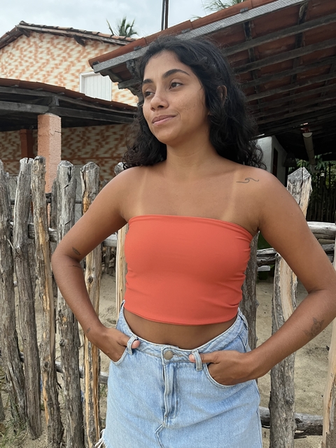 Cropped faixa - comprar online