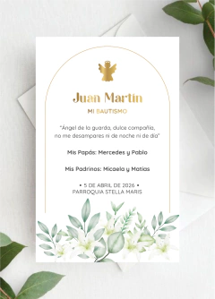 ESTAMPITA CON FOIL X 20U.