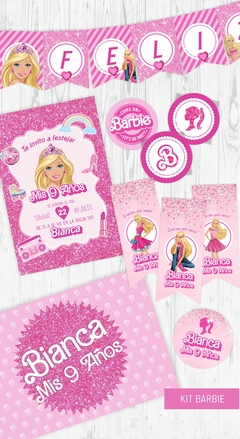 KIT IMPRIMIBLE BARBIE