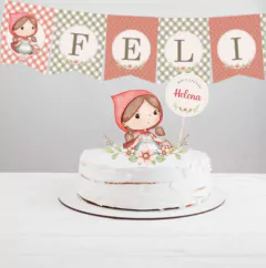 KIT IMPRIMIBLE CAPERUCITA ROJA en internet